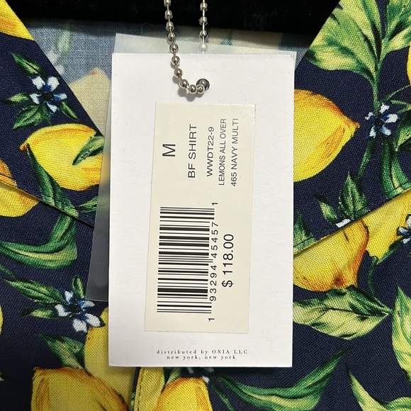 Lemon Button Up - Picture 3 of 4